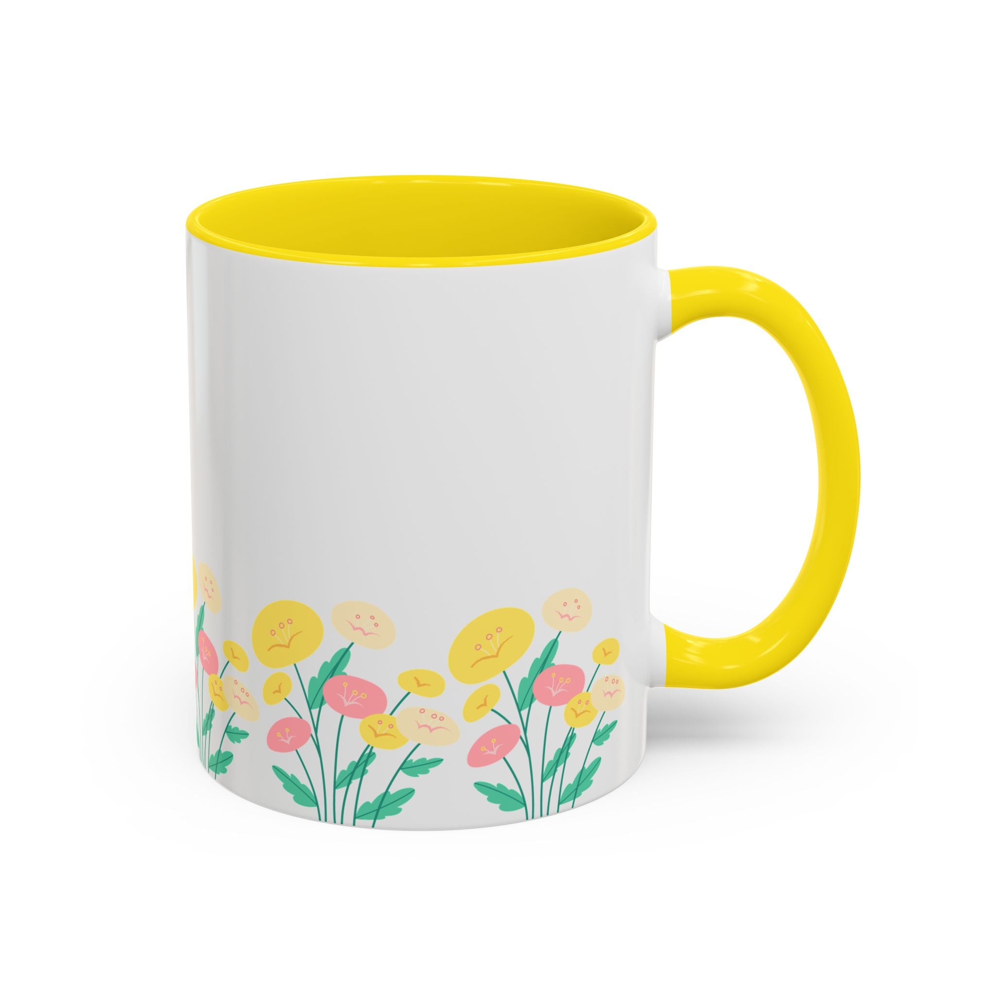 No Contact In Full Bloom" Floral Ceramic Mug – Mental Health & Boundaries Gift