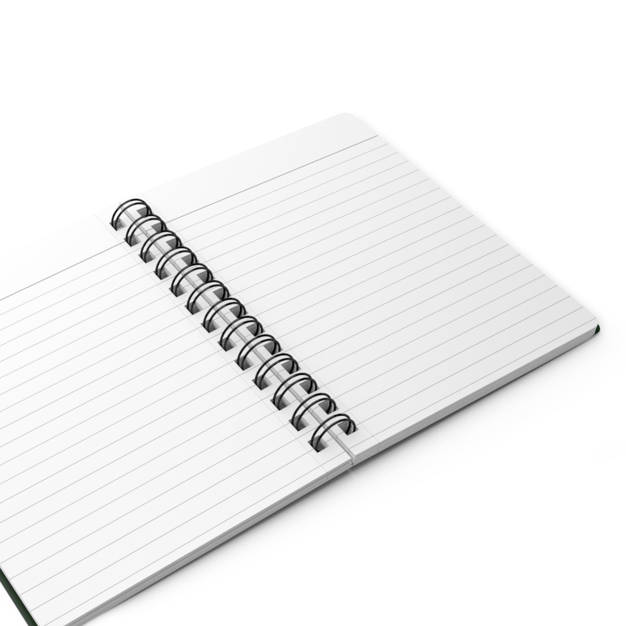 Spiral Notebook — “Everything I Said I’d Never Do (And Everything I Did)” Dark Green Journal