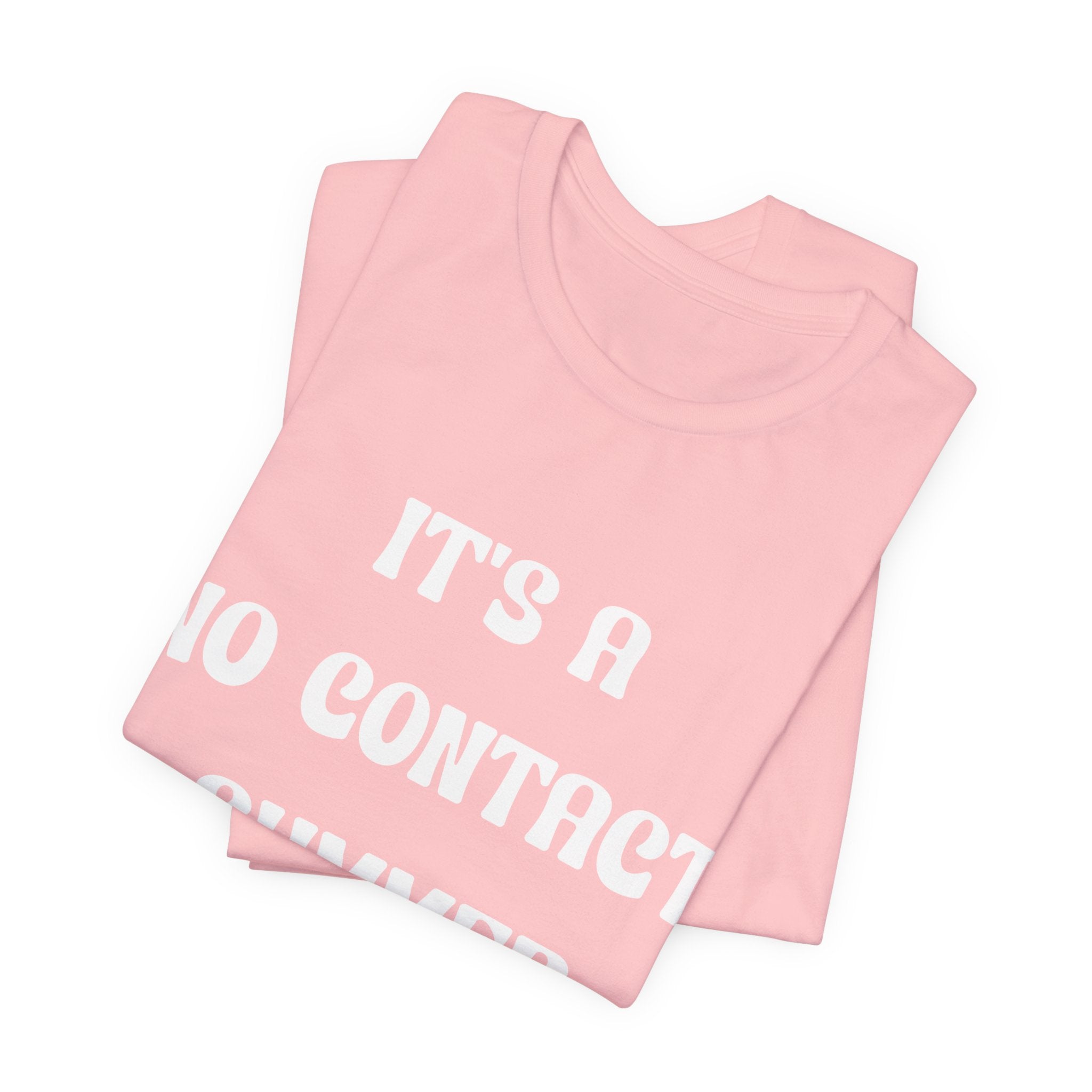 No Contact Jersey Short Sleeve Tee