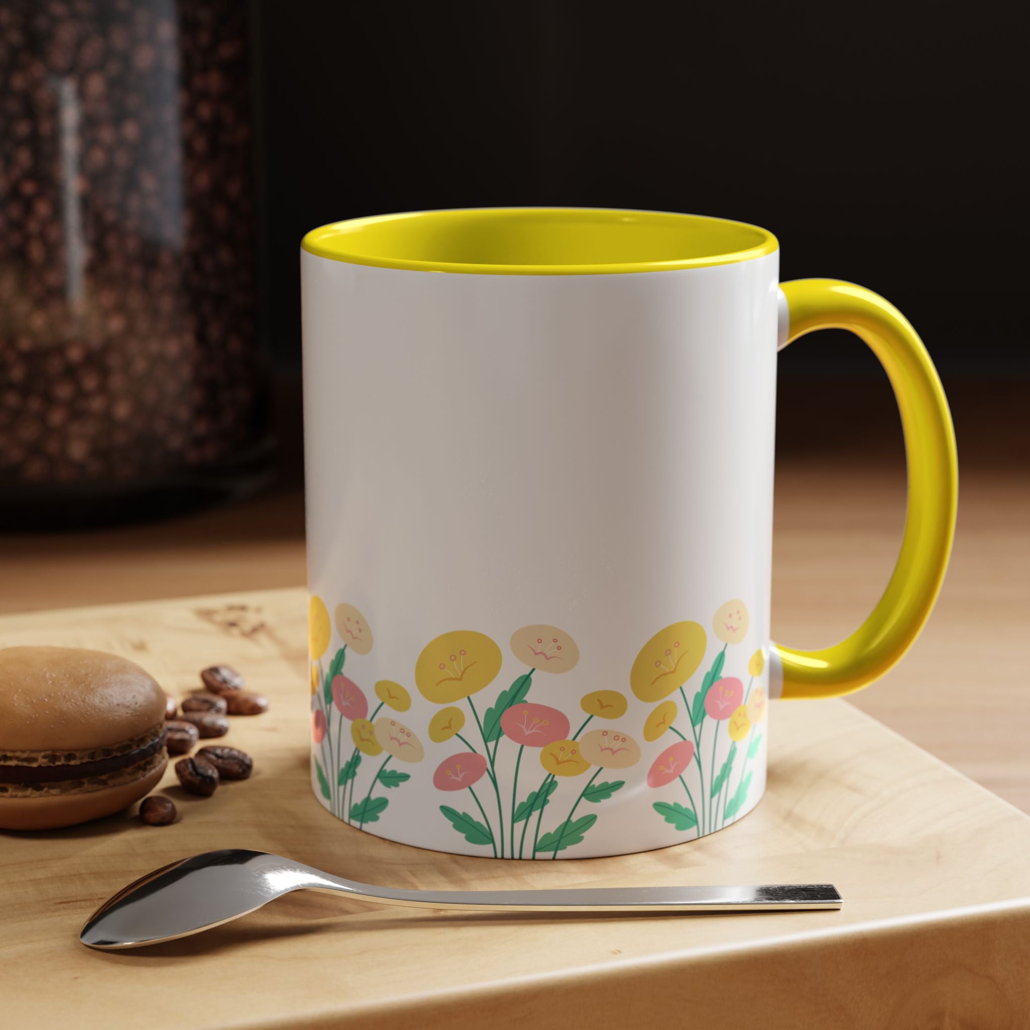 No Contact In Full Bloom" Floral Ceramic Mug – Mental Health & Boundaries Gift
