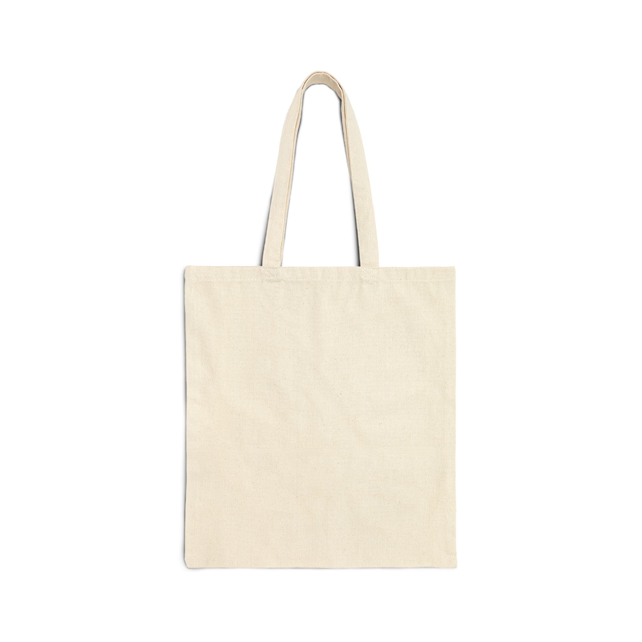 Tote Bag — "No Contact Summer" Floral Canvas Market Tote