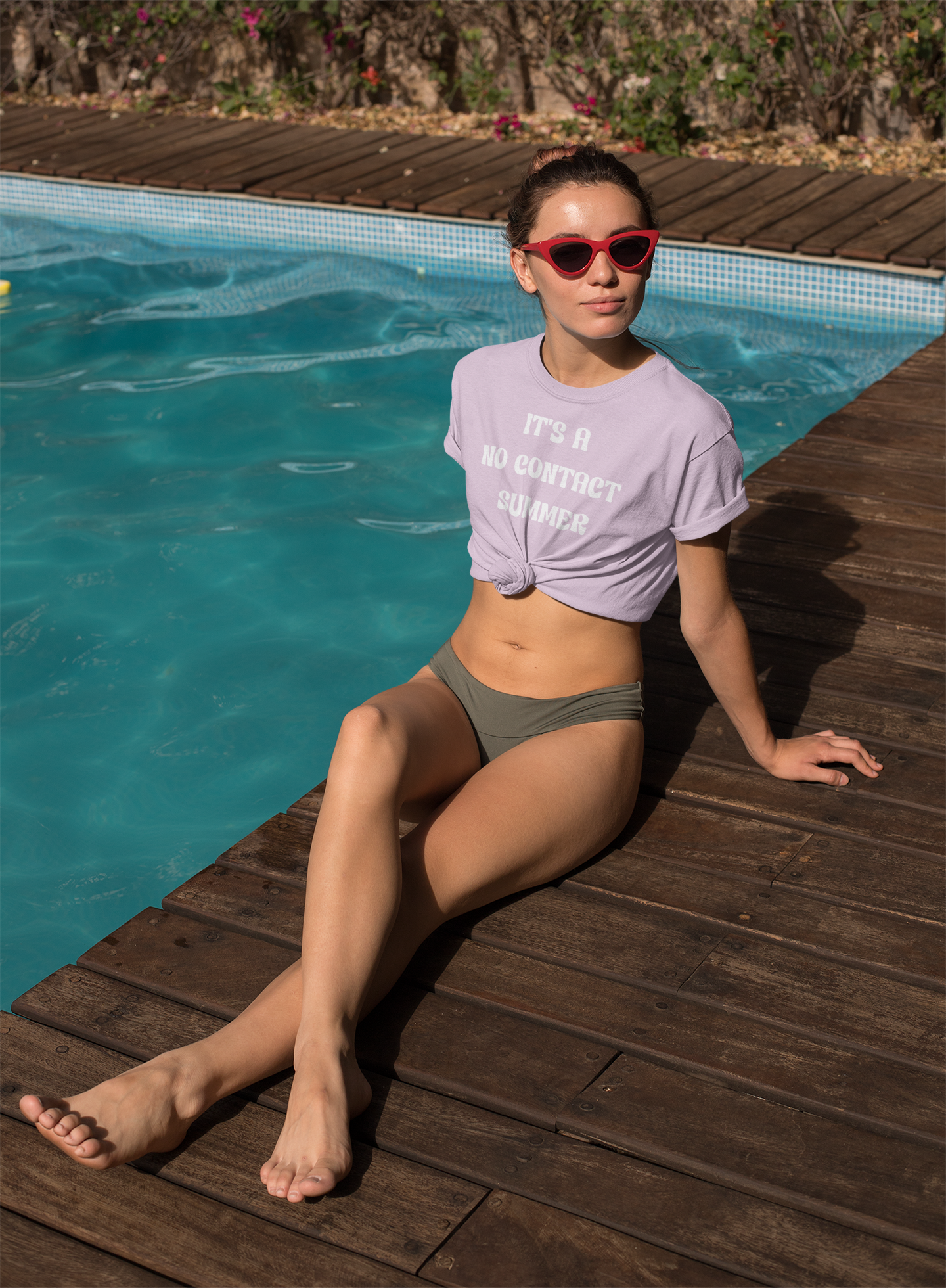 No Contact Jersey Short Sleeve Tee