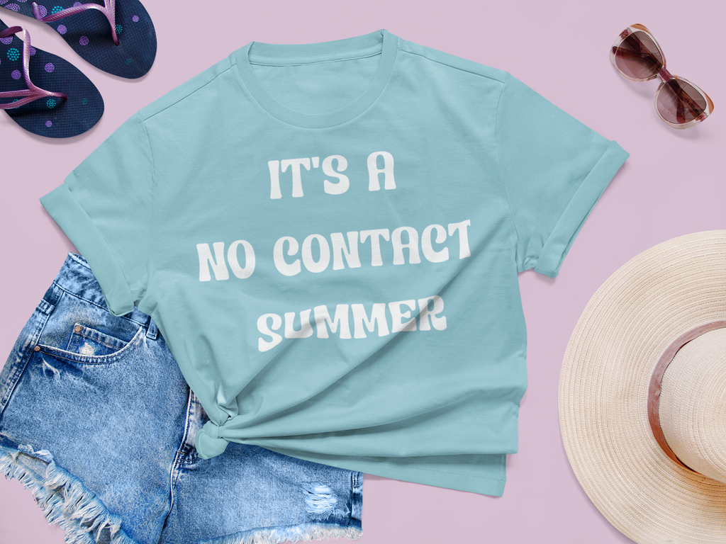 No Contact Jersey Short Sleeve Tee