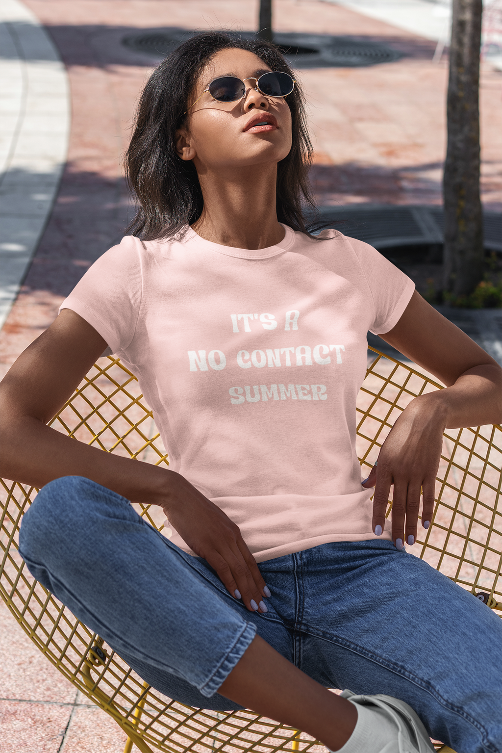 No Contact Jersey Short Sleeve Tee