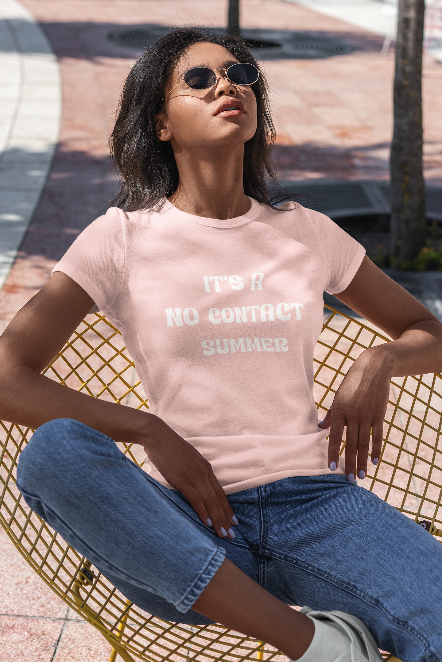 No Contact Jersey Short Sleeve Tee