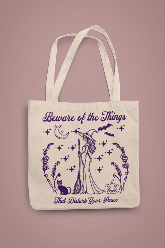 Beware of the Things Tote Bag