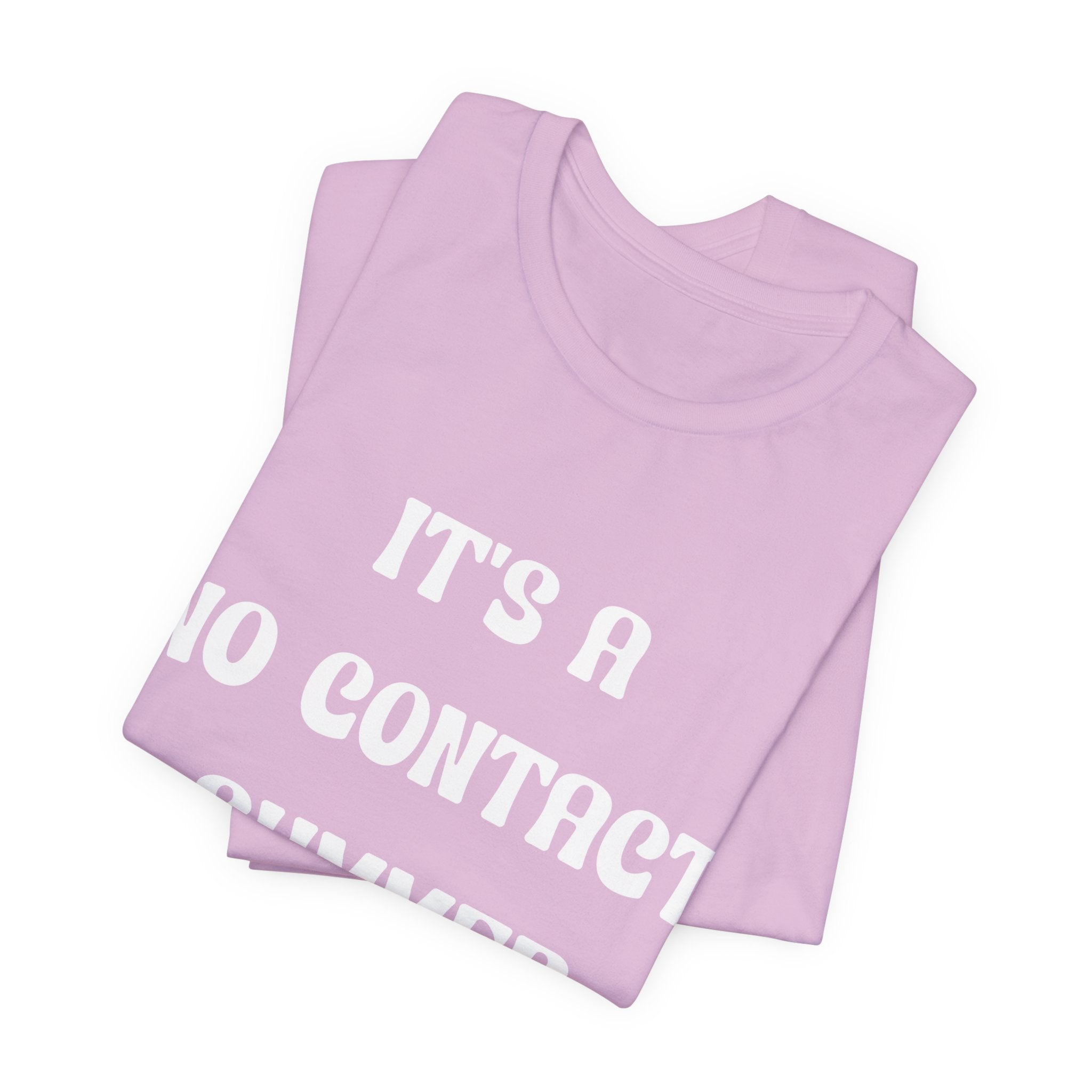 No Contact Jersey Short Sleeve Tee