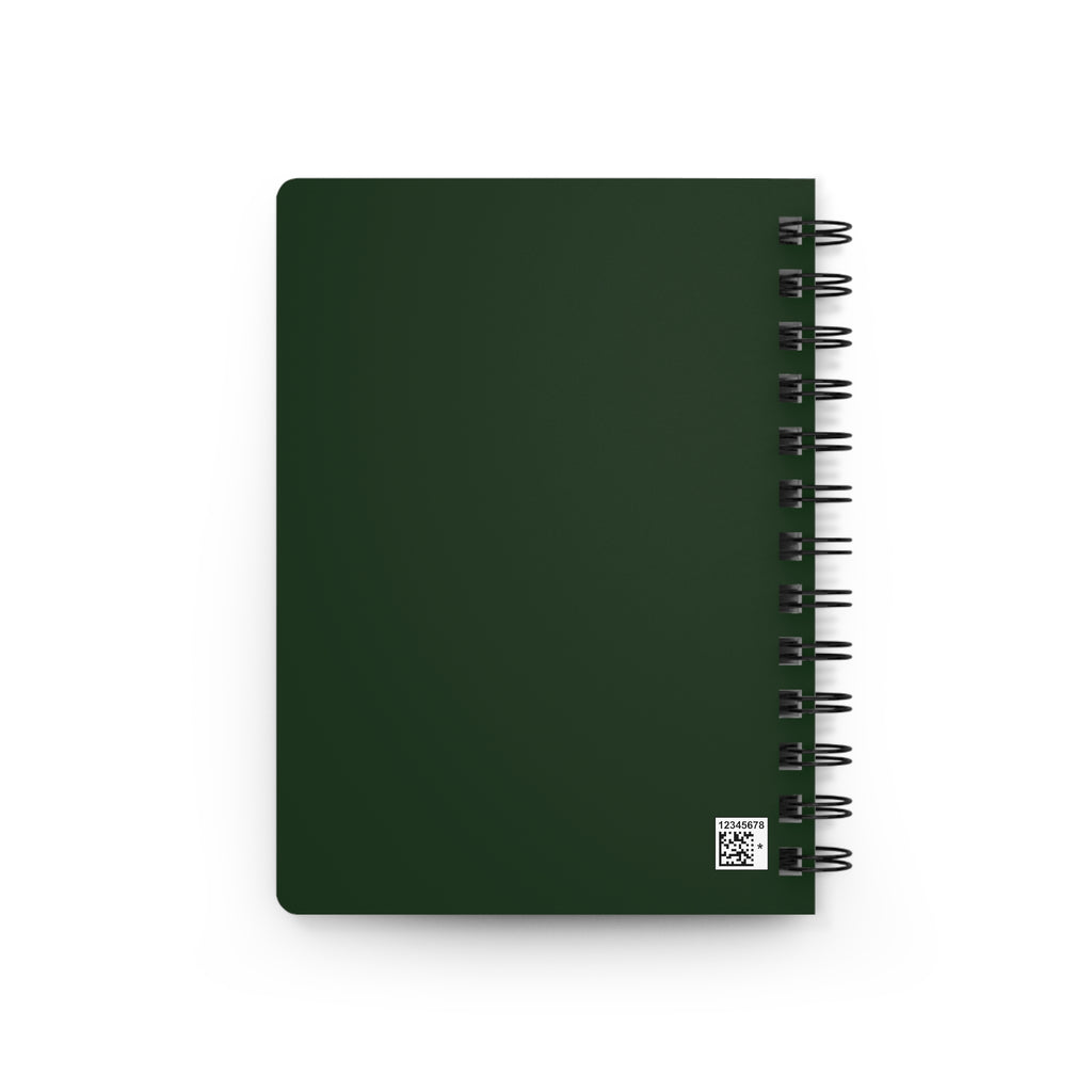 Spiral Notebook — “Everything I Said I’d Never Do (And Everything I Did)” Dark Green Journal