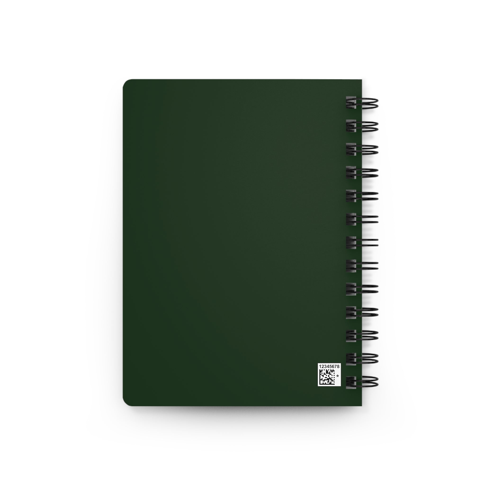 Spiral Notebook — “Everything I Said I’d Never Do (And Everything I Did)” Dark Green Journal