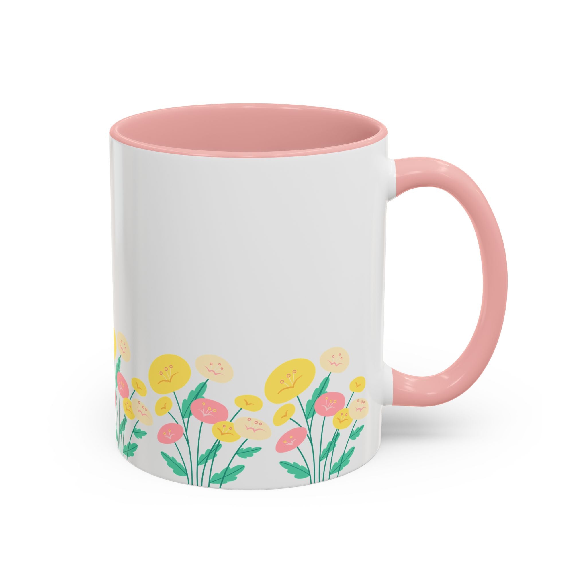 No Contact In Full Bloom" Floral Ceramic Mug – Mental Health & Boundaries Gift